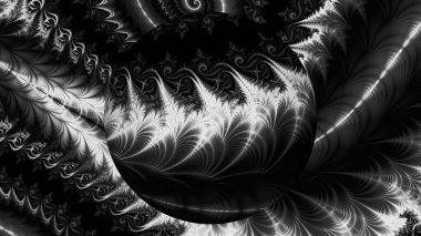 Soyut Bilgisayar Fraktal Tasarımı. Fraktal hiç bitmeyen bir desen. Fraktallar, farklı ölçeklerde kendine benzeyen sonsuz derecede karmaşık kalıplardır. Cep telefonu duvar kağıdı için harika.