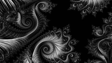 Soyut Bilgisayar Fraktal Tasarımı. Fraktal hiç bitmeyen bir desen. Fraktallar, farklı ölçeklerde kendine benzeyen sonsuz derecede karmaşık kalıplardır. Cep telefonu duvar kağıdı için harika.