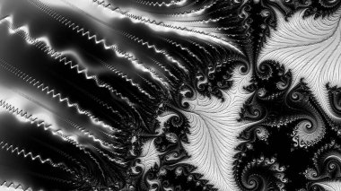 Soyut Bilgisayar Fraktal Tasarımı. Fraktal hiç bitmeyen bir desen. Fraktallar, farklı ölçeklerde kendine benzeyen sonsuz derecede karmaşık kalıplardır. Cep telefonu duvar kağıdı için harika.