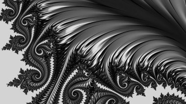 Soyut Bilgisayar Fraktal Tasarımı. Fraktal hiç bitmeyen bir desen. Fraktallar, farklı ölçeklerde kendine benzeyen sonsuz derecede karmaşık kalıplardır. Cep telefonu duvar kağıdı için harika.