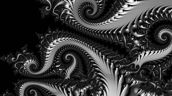 Αφηρημένος Υπολογιστής Που Δημιουργείται Fractal Σχεδιασμός Φράκταλ Είναι Ένα Ατέρμονο — Φωτογραφία Αρχείου