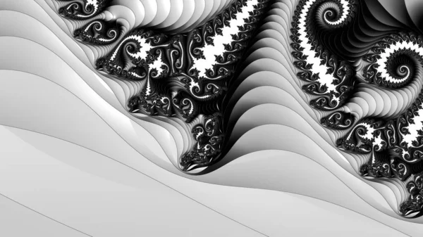 Soyut Bilgisayar Fraktal Tasarımı. Fraktal hiç bitmeyen bir desen. Fraktallar, farklı ölçeklerde kendine benzeyen sonsuz derecede karmaşık kalıplardır. Cep telefonu duvar kağıdı için harika.