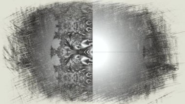 Soyut Bilgisayar Fraktal Tasarımı. Fraktal hiç bitmeyen bir desen. Fraktallar, farklı ölçeklerde kendine benzeyen sonsuz derecede karmaşık kalıplardır. Cep telefonu duvar kağıdı için harika.