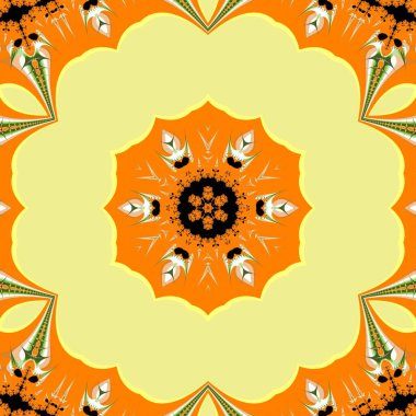 Soyut Bilgisayar Fraktal Tasarımı. Fraktal hiç bitmeyen bir desen. Fraktallar, farklı ölçeklerde kendine benzeyen sonsuz derecede karmaşık kalıplardır. Cep telefonu duvar kağıdı için harika.