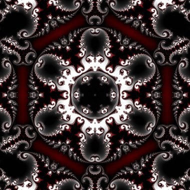 Soyut Bilgisayar Fraktal Tasarımı. Fraktal hiç bitmeyen bir desen. Fraktallar, farklı ölçeklerde kendine benzeyen sonsuz derecede karmaşık kalıplardır. Cep telefonu duvar kağıdı için harika.