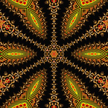 Soyut Bilgisayar Fraktal Tasarımı. Fraktal hiç bitmeyen bir desen. Fraktallar, farklı ölçeklerde kendine benzeyen sonsuz derecede karmaşık kalıplardır. Cep telefonu duvar kağıdı için harika.