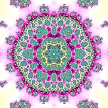 Soyut Bilgisayar Fraktal Tasarımı. Fraktal hiç bitmeyen bir desen. Fraktallar, farklı ölçeklerde kendine benzeyen sonsuz derecede karmaşık kalıplardır. Cep telefonu duvar kağıdı için harika.