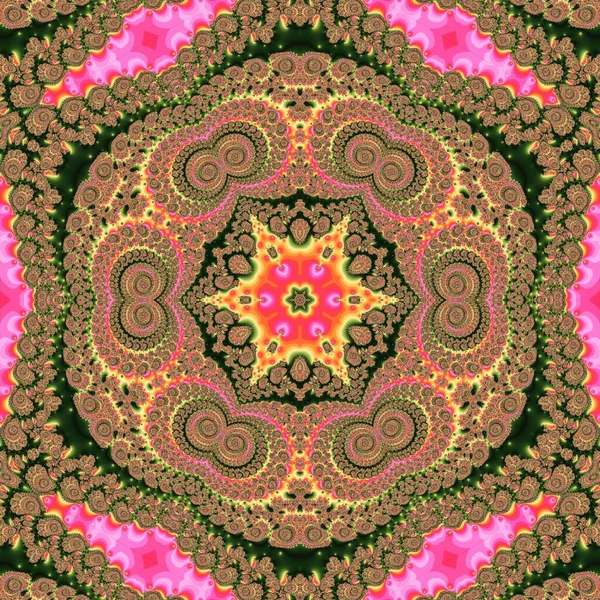 Soyut Bilgisayar Fraktal Tasarımı. Fraktal hiç bitmeyen bir desen. Fraktallar, farklı ölçeklerde kendine benzeyen sonsuz derecede karmaşık kalıplardır. Cep telefonu duvar kağıdı için harika.