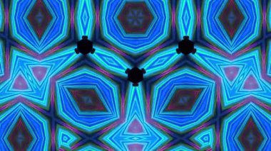 Eşsiz kaleydoskop renkli tasarım. Soyut kaleydoskopik renk arkaplanı. Güzel desen kaleydoskop