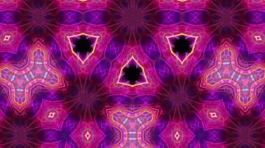 Eşsiz kaleydoskop renkli tasarım. Soyut kaleydoskopik renk arkaplanı. Güzel desen kaleydoskop