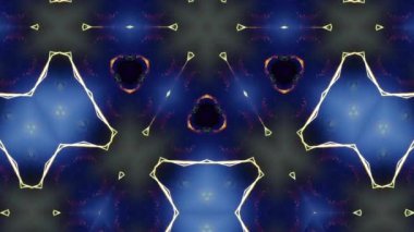 Eşsiz kaleydoskop renkli tasarım. Soyut kaleydoskopik renk arkaplanı. Güzel desen kaleydoskop