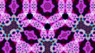 Eşsiz kaleydoskop renkli tasarım. Soyut kaleydoskopik renk arkaplanı. Güzel desen kaleydoskop