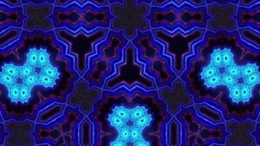 Eşsiz kaleydoskop renkli tasarım. Soyut kaleydoskopik renk arkaplanı. Güzel desen kaleydoskop