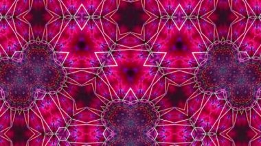 Eşsiz kaleydoskop renkli tasarım. Soyut kaleydoskopik renk arkaplanı. Güzel desen kaleydoskop