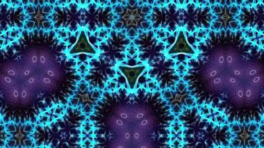 Eşsiz kaleydoskop renkli tasarım. Soyut kaleydoskopik renk arkaplanı. Güzel desen kaleydoskop