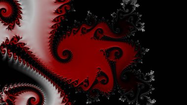 Soyut Bilgisayar Fraktal Tasarımı. Fraktal hiç bitmeyen bir desen. Fraktallar, farklı ölçeklerde kendine benzeyen sonsuz derecede karmaşık kalıplardır. Cep telefonu duvar kağıdı için harika.