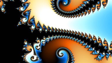 Soyut Bilgisayar Fraktal Tasarımı. Fraktal hiç bitmeyen bir desen. Fraktallar, farklı ölçeklerde kendine benzeyen sonsuz derecede karmaşık kalıplardır. Cep telefonu duvar kağıdı için harika.