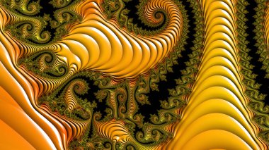 Soyut Bilgisayar Fraktal Tasarımı. Fraktal hiç bitmeyen bir desen. Fraktallar, farklı ölçeklerde kendine benzeyen sonsuz derecede karmaşık kalıplardır. Cep telefonu duvar kağıdı için harika.