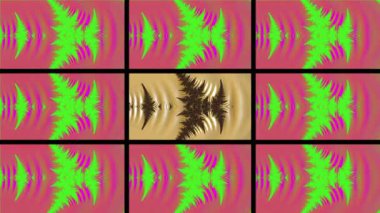 Soyut Bilgisayar Fraktal Tasarımı. Fraktal hiç bitmeyen bir desen. Fraktallar, farklı ölçeklerde kendine benzeyen sonsuz derecede karmaşık kalıplardır. Cep telefonu duvar kağıdı için harika.