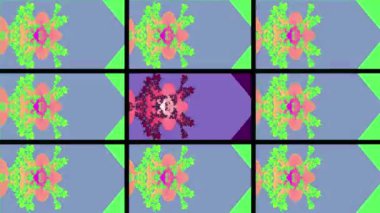 Soyut Bilgisayar Fraktal Tasarımı. Fraktal hiç bitmeyen bir desen. Fraktallar, farklı ölçeklerde kendine benzeyen sonsuz derecede karmaşık kalıplardır. Cep telefonu duvar kağıdı için harika.