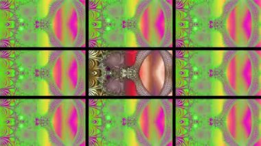 Soyut Bilgisayar Fraktal Tasarımı. Fraktal hiç bitmeyen bir desen. Fraktallar, farklı ölçeklerde kendine benzeyen sonsuz derecede karmaşık kalıplardır. Cep telefonu duvar kağıdı için harika.