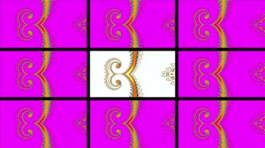 Soyut Bilgisayar Fraktal Tasarımı. Fraktal hiç bitmeyen bir desen. Fraktallar, farklı ölçeklerde kendine benzeyen sonsuz derecede karmaşık kalıplardır. Cep telefonu duvar kağıdı için harika.