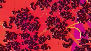 Soyut Bilgisayar Fraktal Tasarımı. Fraktal hiç bitmeyen bir desen. Fraktallar, farklı ölçeklerde kendine benzeyen sonsuz derecede karmaşık kalıplardır. Cep telefonu duvar kağıdı için harika.