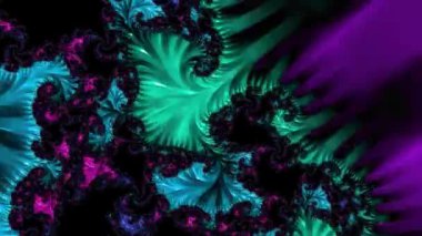 Soyut Bilgisayar Fraktal Tasarımı. Fraktal hiç bitmeyen bir desen. Fraktallar, farklı ölçeklerde kendine benzeyen sonsuz derecede karmaşık kalıplardır. Cep telefonu duvar kağıdı için harika.