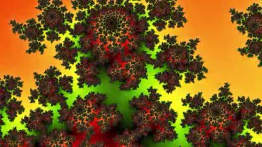 Soyut Bilgisayar Fraktal Tasarımı. Fraktal hiç bitmeyen bir desen. Fraktallar, farklı ölçeklerde kendine benzeyen sonsuz derecede karmaşık kalıplardır. Cep telefonu duvar kağıdı için harika.