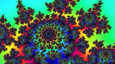 Soyut Bilgisayar Fraktal Tasarımı. Fraktal hiç bitmeyen bir desen. Fraktallar, farklı ölçeklerde kendine benzeyen sonsuz derecede karmaşık kalıplardır. Cep telefonu duvar kağıdı için harika.