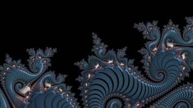 Soyut Bilgisayar Fraktal Tasarımı. Fraktal hiç bitmeyen bir desen. Fraktallar, farklı ölçeklerde kendine benzeyen sonsuz derecede karmaşık kalıplardır. Cep telefonu duvar kağıdı için harika.