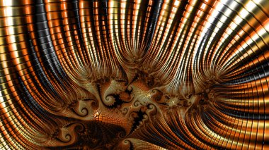 Soyut Bilgisayar Fraktal Tasarımı. Fraktal hiç bitmeyen bir desen. Fraktallar, farklı ölçeklerde kendine benzeyen sonsuz derecede karmaşık kalıplardır. Cep telefonu duvar kağıdı için harika.