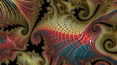 Soyut Bilgisayar Fraktal Tasarımı. Fraktal hiç bitmeyen bir desen. Fraktallar, farklı ölçeklerde kendine benzeyen sonsuz derecede karmaşık kalıplardır. Cep telefonu duvar kağıdı için harika.