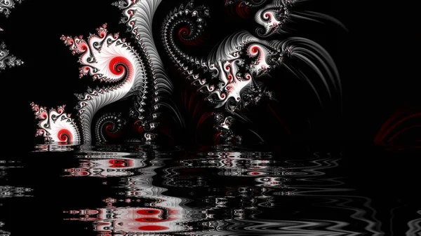 Soyut Bilgisayar Fraktal Tasarımı. Fraktal hiç bitmeyen bir desen. Fraktallar, farklı ölçeklerde kendine benzeyen sonsuz derecede karmaşık kalıplardır. Cep telefonu duvar kağıdı için harika.