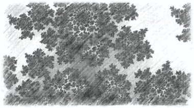 Soyut Bilgisayar Fraktal Tasarımı. Fraktal hiç bitmeyen bir desen. Fraktallar, farklı ölçeklerde kendine benzeyen sonsuz derecede karmaşık kalıplardır. Cep telefonu duvar kağıdı için harika.