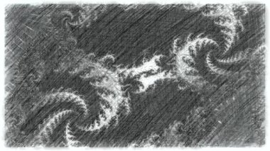 Soyut Bilgisayar Fraktal Tasarımı. Fraktal hiç bitmeyen bir desen. Fraktallar, farklı ölçeklerde kendine benzeyen sonsuz derecede karmaşık kalıplardır. Cep telefonu duvar kağıdı için harika.