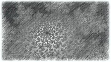 Soyut Bilgisayar Fraktal Tasarımı. Fraktal hiç bitmeyen bir desen. Fraktallar, farklı ölçeklerde kendine benzeyen sonsuz derecede karmaşık kalıplardır. Cep telefonu duvar kağıdı için harika.