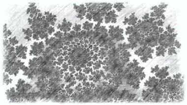 Soyut Bilgisayar Fraktal Tasarımı. Fraktal hiç bitmeyen bir desen. Fraktallar, farklı ölçeklerde kendine benzeyen sonsuz derecede karmaşık kalıplardır. Cep telefonu duvar kağıdı için harika.