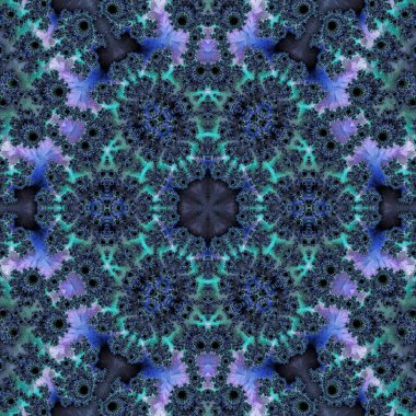 Soyut Bilgisayar Fraktal Tasarımı. Fraktal hiç bitmeyen bir desen. Fraktallar, farklı ölçeklerde kendine benzeyen sonsuz derecede karmaşık kalıplardır. Cep telefonu duvar kağıdı için harika.
