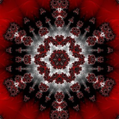 Soyut Bilgisayar Fraktal Tasarımı. Fraktal hiç bitmeyen bir desen. Fraktallar, farklı ölçeklerde kendine benzeyen sonsuz derecede karmaşık kalıplardır. Cep telefonu duvar kağıdı için harika.