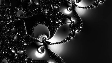 Soyut Bilgisayar Fraktal Tasarımı. Fraktal hiç bitmeyen bir desen. Fraktallar, farklı ölçeklerde kendine benzeyen sonsuz derecede karmaşık kalıplardır. Cep telefonu duvar kağıdı için harika.