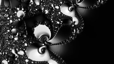 Soyut Bilgisayar Fraktal Tasarımı. Fraktal hiç bitmeyen bir desen. Fraktallar, farklı ölçeklerde kendine benzeyen sonsuz derecede karmaşık kalıplardır. Cep telefonu duvar kağıdı için harika.