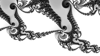 Soyut Bilgisayar Fraktal Tasarımı. Fraktal hiç bitmeyen bir desen. Fraktallar, farklı ölçeklerde kendine benzeyen sonsuz derecede karmaşık kalıplardır. Cep telefonu duvar kağıdı için harika.