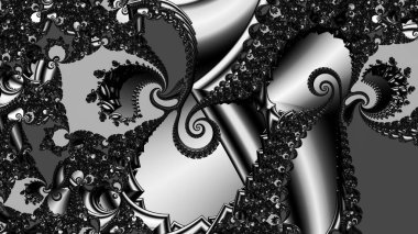 Soyut Bilgisayar Fraktal Tasarımı. Fraktal hiç bitmeyen bir desen. Fraktallar, farklı ölçeklerde kendine benzeyen sonsuz derecede karmaşık kalıplardır. Cep telefonu duvar kağıdı için harika.