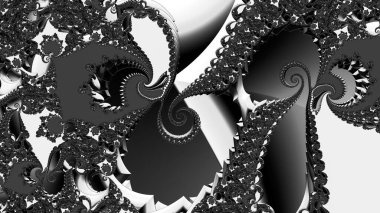 Soyut Bilgisayar Fraktal Tasarımı. Fraktal hiç bitmeyen bir desen. Fraktallar, farklı ölçeklerde kendine benzeyen sonsuz derecede karmaşık kalıplardır. Cep telefonu duvar kağıdı için harika.