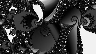 Soyut Bilgisayar Fraktal Tasarımı. Fraktal hiç bitmeyen bir desen. Fraktallar, farklı ölçeklerde kendine benzeyen sonsuz derecede karmaşık kalıplardır. Cep telefonu duvar kağıdı için harika.