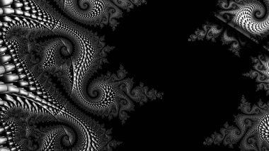 Soyut Bilgisayar Fraktal Tasarımı. Fraktal hiç bitmeyen bir desen. Fraktallar, farklı ölçeklerde kendine benzeyen sonsuz derecede karmaşık kalıplardır. Cep telefonu duvar kağıdı için harika.