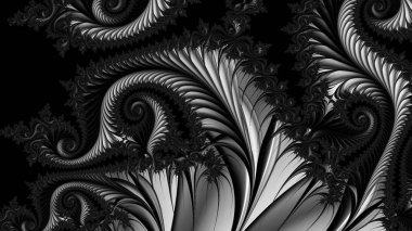 Soyut Bilgisayar Fraktal Tasarımı. Fraktal hiç bitmeyen bir desen. Fraktallar, farklı ölçeklerde kendine benzeyen sonsuz derecede karmaşık kalıplardır. Cep telefonu duvar kağıdı için harika.