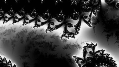 Soyut Bilgisayar Fraktal Tasarımı. Fraktal hiç bitmeyen bir desen. Fraktallar, farklı ölçeklerde kendine benzeyen sonsuz derecede karmaşık kalıplardır. Cep telefonu duvar kağıdı için harika.