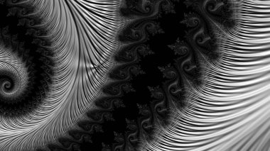 Soyut Bilgisayar Fraktal Tasarımı. Fraktal hiç bitmeyen bir desen. Fraktallar, farklı ölçeklerde kendine benzeyen sonsuz derecede karmaşık kalıplardır. Cep telefonu duvar kağıdı için harika.